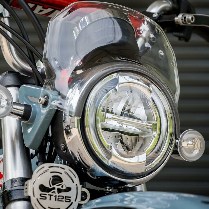 楽天市場】ホンダ ダックス ST125用メーターバイザシールド モトロード 