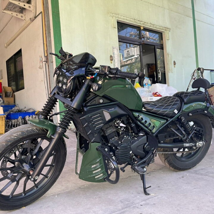 楽天市場】ホンダ レブル250/500 バックレスト付きシーシーバー #B 