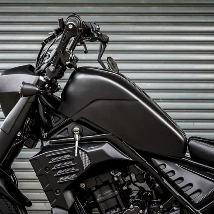 楽天市場】ホンダ レブル250/500 タンクカバーV3 /モトロード Honda 