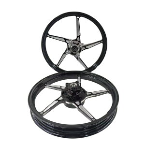 HONDA CT125 �b���A���~�z�C�[�� CNC���o�� �`���[�u���X 5�X�|�[�N �O��Z�b�g �u���b�N/�`�^��/�V�F�ǉ��@JA55 JA65 MotolordD × Work Racing