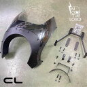 モトロード ホンダCL250/500用ヘッドライトカウルV4[ブラック/クリア]MotolordD The MASK V4 Honda CL250/500 MC57 PC68