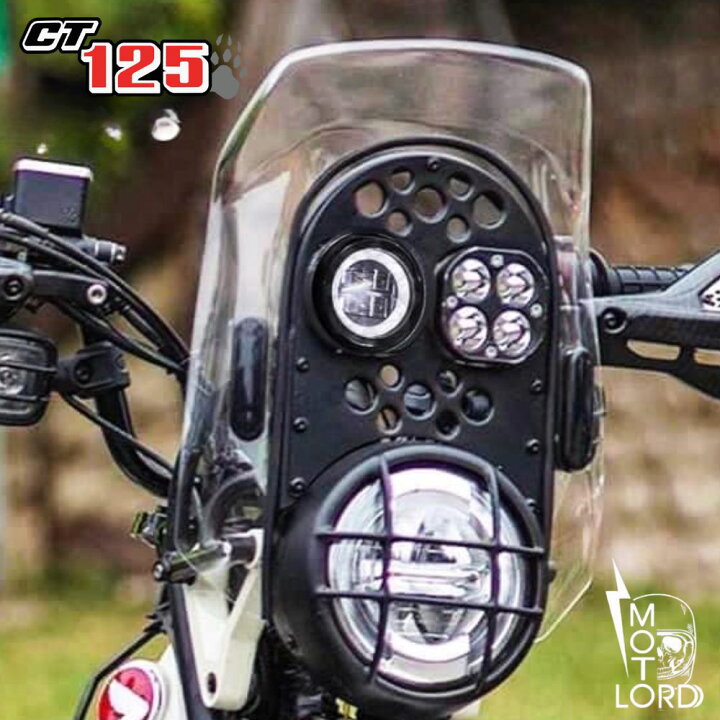 楽天市場】MotolordD ホンダ ハンターカブ CT125用V2カスタムヘッド 