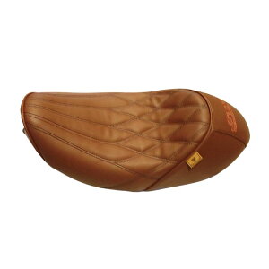 �z���_ �_�b�N�X ST125 �����p�V�[�g[Model B] ���C�g�u���E�� �u���E���X�e�b�`/ MotolordD Light Brown Custom Seat For Honda DAX ST125 JB04 ���g���[�h