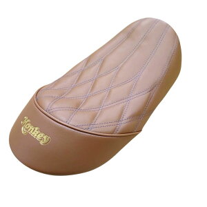 z_L[125pV[gP2 [ CguE] Honda Monkey 125 MotolordD Replacement Seat Light Brown JB02 JB03 JB05