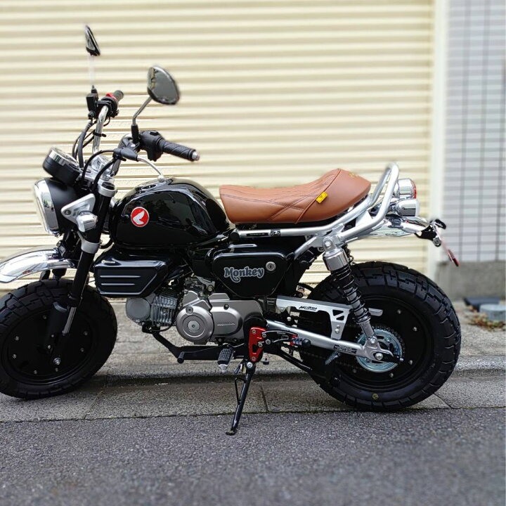 楽天市場】ホンダモンキー125交換用シートP2 [ 艶消しライトブラウン 