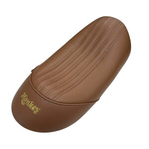 z_L[125pV[gP1 [ CguE] Honda Monkey 125 MotolordD Replacement Seat Light Brown JB02 JB03 JB05