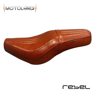 z_ u250/500p_uV[g /g[hmV5 uE ] / MotoLordd Replacement Seat Double -V5 Light Gross Brown For HONDA Rebel CMX 300 500 MC49 PC60