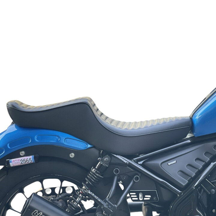 楽天市場】ホンダ レブル250/500交換用ダブルシート モトロード 