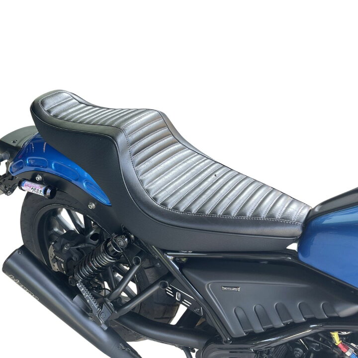 楽天市場】ホンダ レブル250/500交換用ダブルシート モトロード 