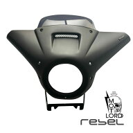 MotolordD ホンダ レブル250/500用 フロントカウル ヘッドライトステー取付型 モトロード The Mask For R…