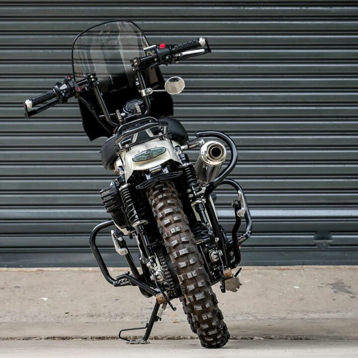 楽天市場】ホンダ ハンターカブ用マフラーガード HONDA MotolordD 