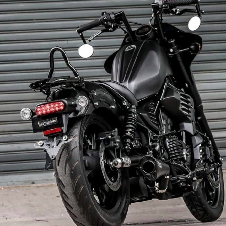 楽天市場】MotolordD ホンダ レブル250/500 ステルスキャリア付き 