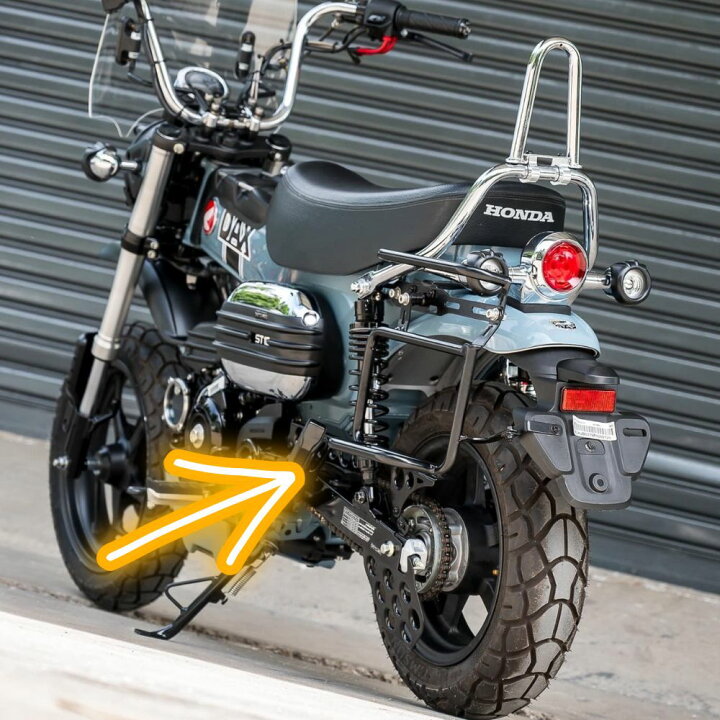 楽天市場】モトロード ホンダ ダックス125 用 サイドラック/ MOTOLORDD 