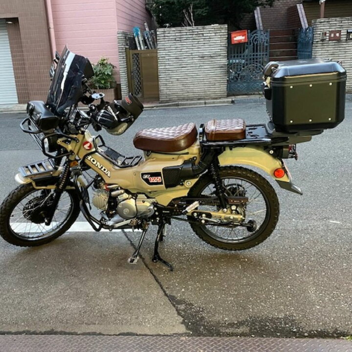 楽天市場 ホンダ ハンターカブct125用 フラット延長キャリア アルミ合金 軽量版 国産 高精度リアキャリア 簡単取り付け 説明書付 カブ 延長キャリア Honda Ct125 Flat Extend Rear Carrier V2 Ja55 スマートスモーカーズ