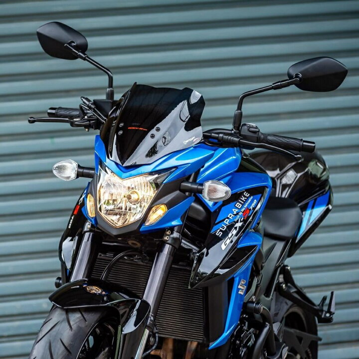 楽天市場】スズキ GSX-S-750 MOTOZAAA メーターバイザー ウインド 