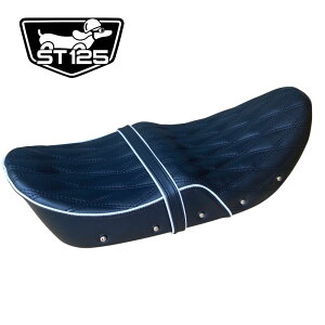 z_ _bNX125 DAX125 pV[g ubN^bN[/Replacement Seat Black P4 for Honda DAX ST125 JB04