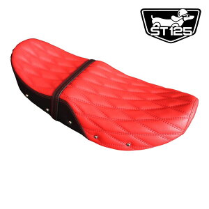 z_ _bNX125 DAX125 pV[g bh^bN[/Replacement Seat Red P2 For HONDA DAX ST125 JB04
