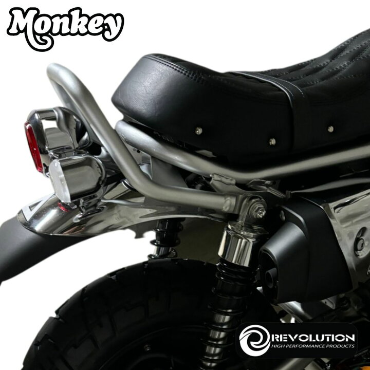 楽天市場】REVOLUTION ホンダ モンキー125 グラブバー/Grab Bar For 