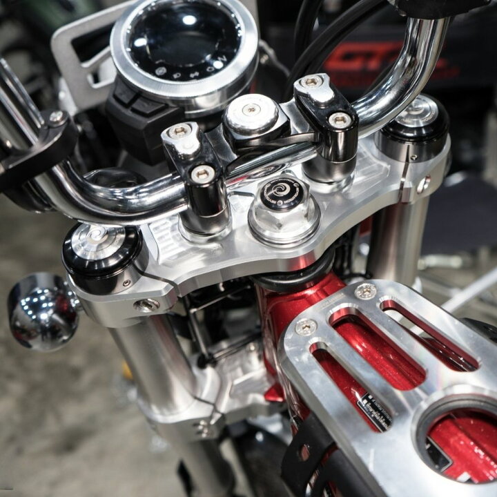 楽天市場】REVOLUTION ホンダ ダックス125/GROM用 フォークブリッジ 