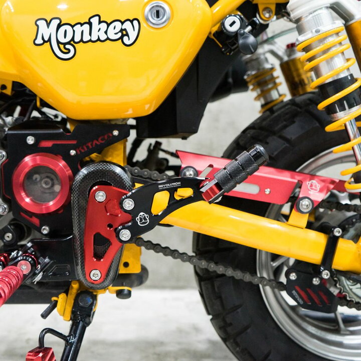 モンキー125 フットペグ 腫れる ブレーキ シフト スタンド スプロケ 