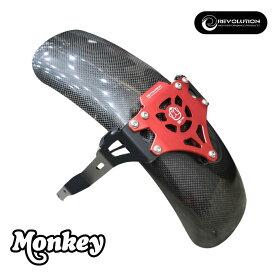 REVOLUTION ダウンフェンダーステー ホンダ モンキー125用 /Front Fender Bracket For HONDA MONKEY125 JB02 JB03 フロントフェンダーブラケット