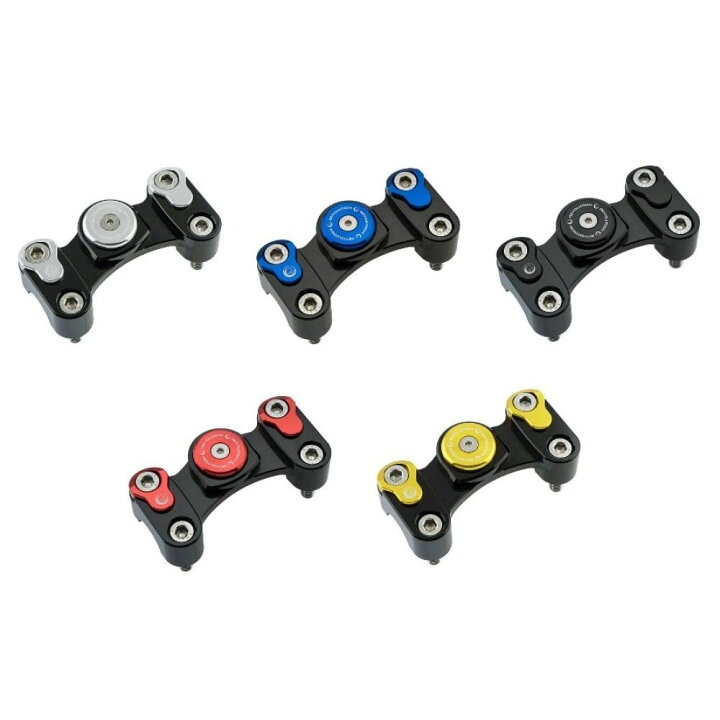 楽天市場】REVOLUTION ハンドルバー取り付けクランプ ホンダ グロム 