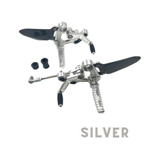 TYGA Performance ���[�V���O�o�b�N�X�e�b�v�L�b�g Racing Rear Set Kit, Adjustable, Honda MSX125/GROM, all models