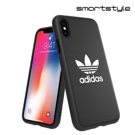 adidas アディダス スマホケース iPhone X / iPhone XS ケース アイフォン カバー スマホケース 耐衝撃 TPU BASIC ブラック 黒 ※当店限定1年保証※