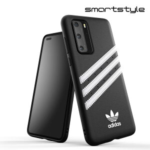 adidas AfB_X Huawei P40 P[X android Jo[ X}zP[X ϏՌ TPU SAMBA ubN/zCg X1Nۏ؁