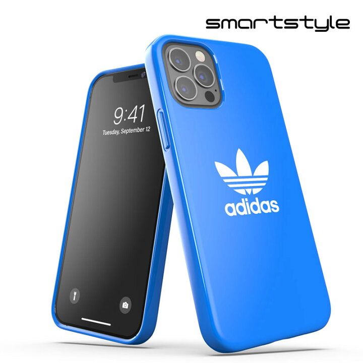 楽天市場 Adidas アディダス スマホケース Iphone12 Iphone12pro ケース アイフォン カバー スマホケース 耐衝撃 Tpu 光沢 ロゴ ブルーバード 青 Smartstyle 楽天市場店
