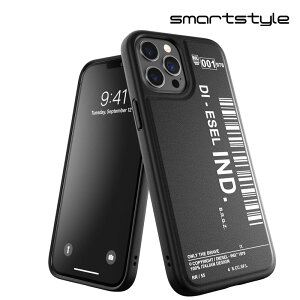 DIESEL ディーゼル iPhone 12 Pro Max ケース スマホケース アイフォン カバー 耐衝撃 TPU バーコード グラフィック ロゴ ブラック / ホワイト 黒 ※当店限定1年保証※