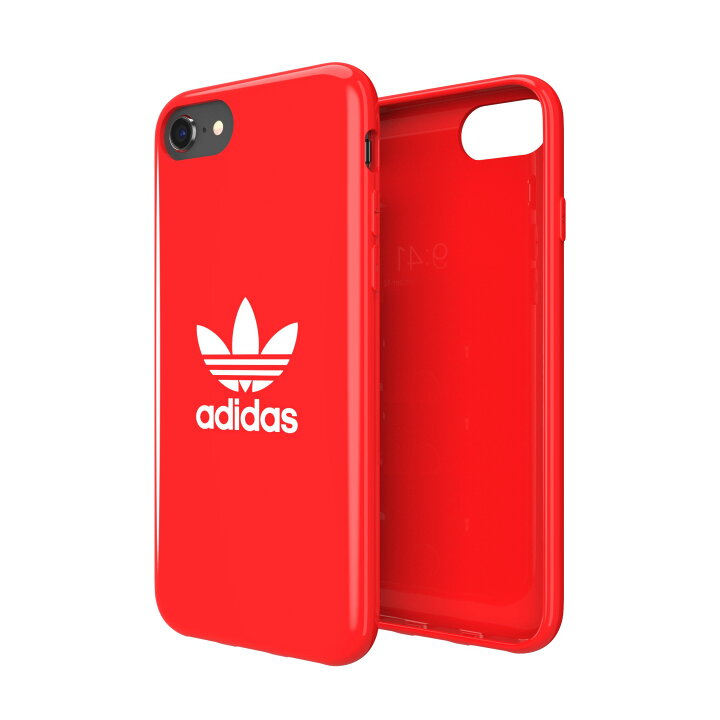 楽天市場 Adidas アディダス スマホケース Iphone Se ケース 第2 第3世代 Iphone 6 6s 7 8 アイフォン カバー スマホケース 耐衝撃 Tpu 光沢 ロゴ スカーレット 赤 Smartstyle 楽天市場店