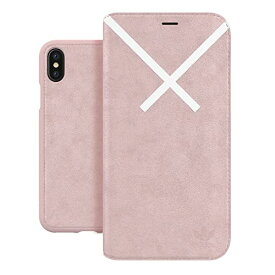 adidas アディダス iPhone X/XS ケース 手帳型 XbyOシリーズ ピンク ※当店限定1年保証※