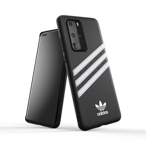 adidas AfB_X Huawei P40 Pro P[X android Jo[ X}zP[X ϏՌ TPU SAMBA ubN/zCg X1Nۏ؁