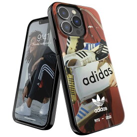 【送料無料】adidas アディダス スマホケース iPhone 13 Pro ケース アイフォン カバー スマホケーストレフォイル50周年記念 グラフィック 耐衝撃 TPU 軽量 ［マルチカラー］ 人気 メンズ レディース プレゼント ギフト ※当店限定1年保証※