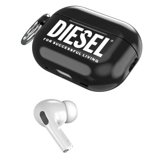 DIESEL AirPods Pro 2 P[X fB[[ ( 1 / 2 ) airpods P[X TPU S Jrit airpods proP[X uh [ bh  / zCg  / ubN  ] GA|bc v apple 킢 