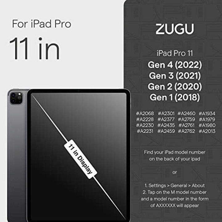楽天市場】【日本正規販売店】ZUGU iPadケース iPad Pro 12.9インチ 第 