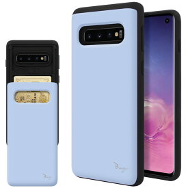 galaxy s10 plus ケース ギャラクシー エステンプラス Galaxy s10+ SC-04L SC-05L カバー (docomo sc-04l/OlympicEdition sc-05l/au scv42 兼用) 背面カード バンパーケース スマホケース き 耐衝撃 マット加工カード 擦り傷防止 Breeze