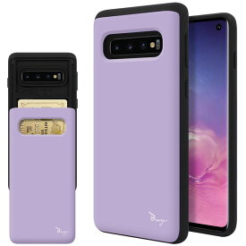 galaxy s10 plus ケース ギャラクシー エステンプラス Galaxy s10+ SC-04L SC-05L カバー (docomo sc-04l/OlympicEdition sc-05l/au scv42 兼用) 背面カード バンパーケース スマホケース き 耐衝撃 マット加工カード 擦り傷防止 Breeze