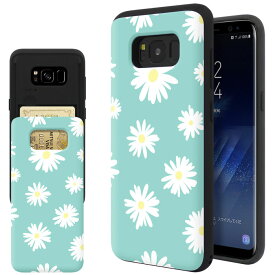 【週末20％セール】Samsung Galaxy S8 ケース SC-02J/SCV36 ギャラクシーs8 カバー スマホケース 背面カード バンパーケース スマホケース き 耐衝撃 マット加工カード 擦り傷防止 Breeze