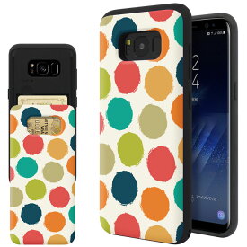 【週末20％セール】Samsung Galaxy S8 ケース SC-02J/SCV36 ギャラクシーs8 カバー スマホケース 背面カード バンパーケース スマホケース き 耐衝撃 マット加工カード 擦り傷防止 Breeze