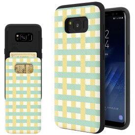 【週末20％セール】Samsung Galaxy S8 ケース SC-02J/SCV36 ギャラクシーs8 カバー スマホケース 背面カード バンパーケース スマホケース き 耐衝撃 マット加工カード 擦り傷防止 Breeze