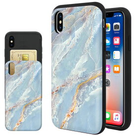 iPhone XS Max ケース カバー 耐衝撃 au docomo softbank iphonexs MAX 6.5インチ アイフォンエックスs マックス 背面カード バンパーケース スマホケース き 耐衝撃 マット加工 カード入れ 擦り傷防止 Breeze