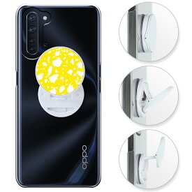 oppo reno3 a ケース ハードケース カバー オッポ リノ3 A 楽天モバイル/ Ymobile oppo reno3 a 透明ケース スマホケース スマホスタンド スマホグリップ スマホリング リングスタンド 落下防止