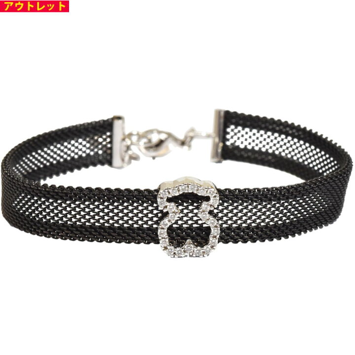 楽天市場】TOUS トウス 新品・アウトレット ステンレス＆K18WGアイコン 