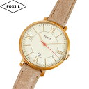 FOSSIL フォッシル 腕時計 新品・アウトレット JACQUELINE ジャクリーン ES3487 レディース クォーツ ベージュ レザー ローズゴールド 並行輸入品