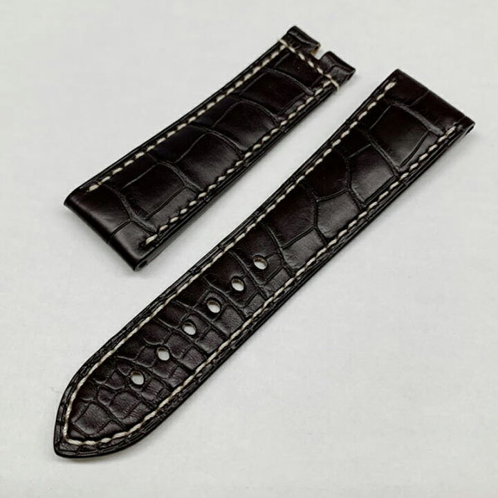 楽天市場】Breguet ブレゲ 【A】純正パーツ こげ茶 アリゲーターベルト  