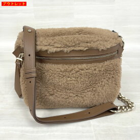 Max Mara マックスマーラ 新品・アウトレット テディベア ボディバッグ NEWBANA MM 45161623 キャメル ボア ショルダーバッグ 鞄 並行輸入品