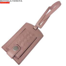 【スーパーセール・半額 3,850円引き】BOTTEGA VENETA ボッテガヴェネタ 新品・アウトレット ラゲッジタグ ラゲージタグ 549578 VB0C3 6679 ピンク バッグチャーム イントレチャート 送料無料 並行輸入品