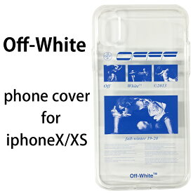 OFF-WHITE オフホワイト 新品 アウトレット iPhone X/XS スマホケース 【off34】HARDCORE CARAV クリックポスト送料無料